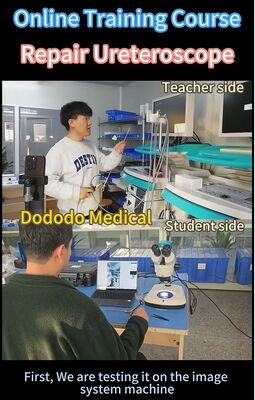 quality 2026 Międzynarodowy kurs szkoleniowy w zakresie napraw internetowych dla ureteroskopu URS Program szkoleniowy w zakresie endoskopu online factory